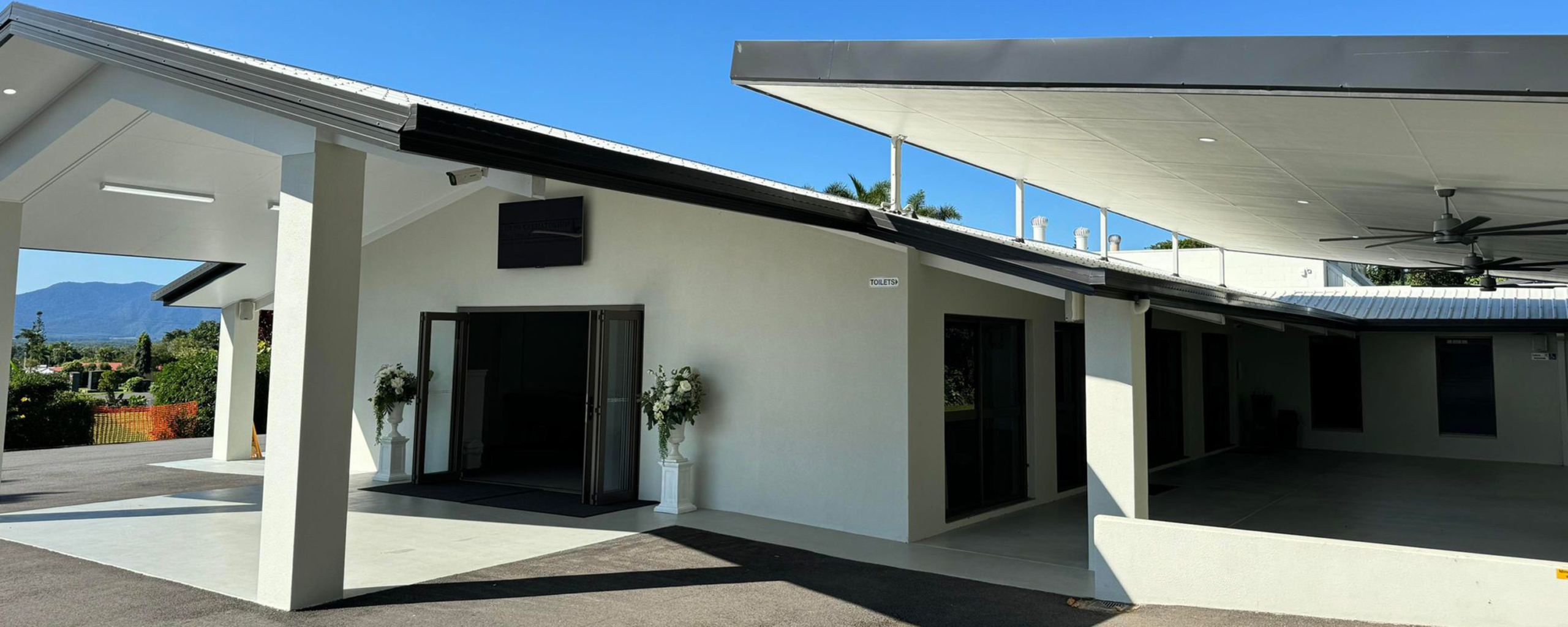 Cairns Crematorium chapel