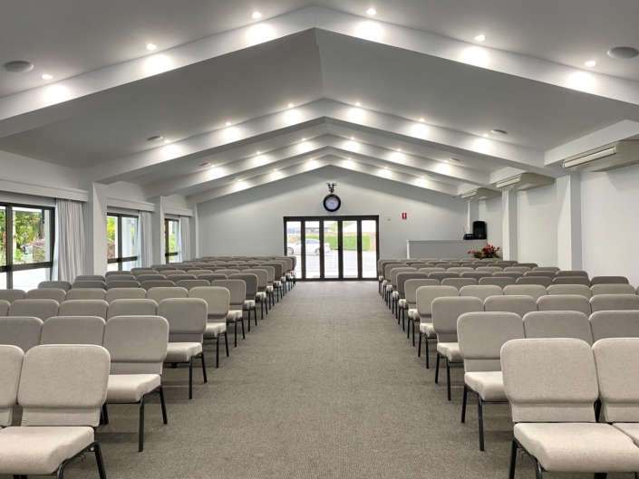 Cairns Crematorium chapel