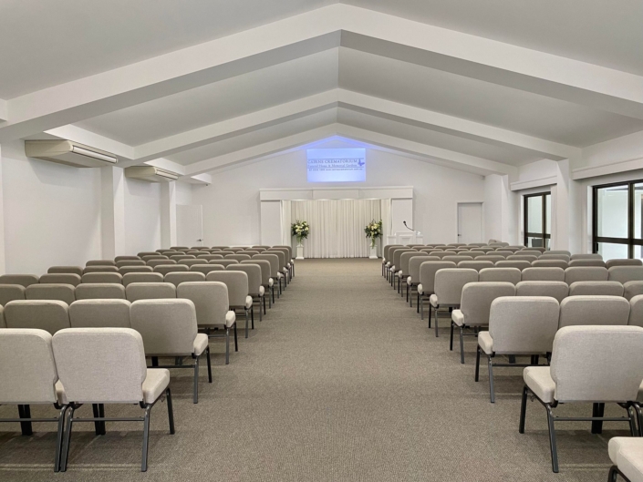 Cairns Crematorium chapel