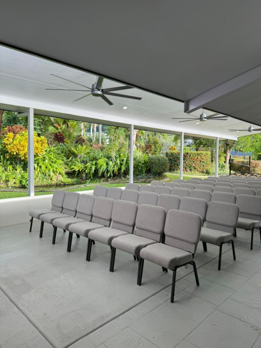 Cairns Crematorium chapel overflow