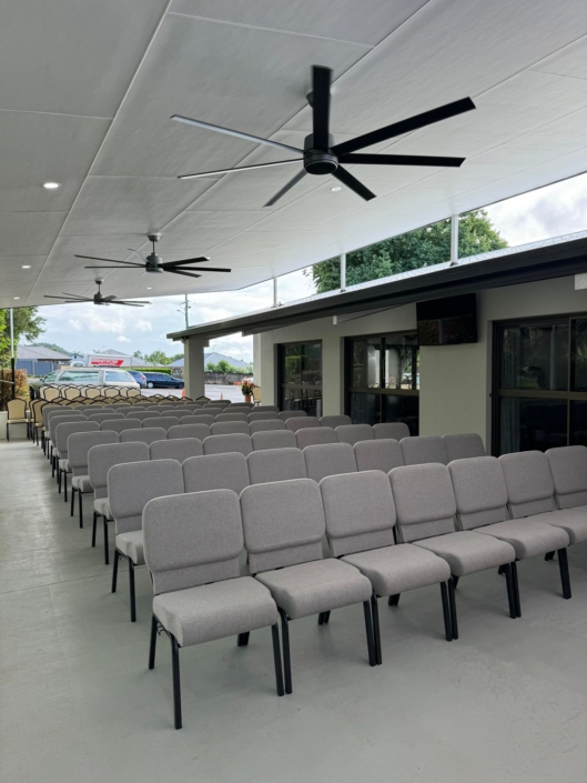 Cairns Crematorium chapel overflow